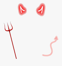 Devil Horns Trident Tail Red Neon Neon Devil Horns Png Free Transparent Clipart Clipartkey Red_ devil broadcasts the professional skills and fun while playing minecraft. devil horns trident tail red neon