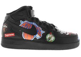 Nike Air Force 1 Off White Black Stockx Nike Air Force 1 Mid Supreme Nba Black Red Nike Shoes Nike Air Force 1 Outfit Latest Nike Shoes