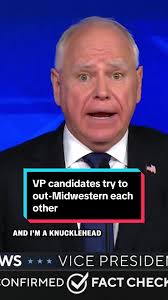 Replying to @LMGM In last night’s vice presidential debate, JD Vance and  Tim Walz leaned heavily into their Midwest backgrounds. Linguist Nicole  Holliday shares how the two candidates try to outdo ...