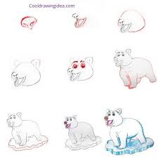 Pig Drawing Tutorial Drawing Tutorial Drawings Drawing For Kids