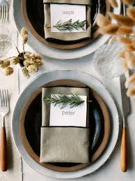 How to create a place card in microsoft word. Rosemary Sprig Place Cards Diy Place Cards Spoon Fork Bacon