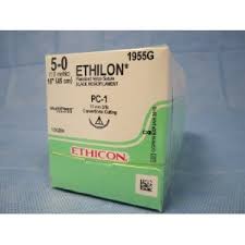 ethicon reverse cutting ethilon non absorbable suture 669h