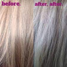 Using clarion shimmer lights shampoo with no damage at all. My Life On A Pbr Budget Purple Shampoo Purple Shampoo Silver Hair Shampoo Purple Shampoo For Blondes