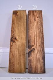 Adding the right stain can transform the look of your pine wood into something much more high end or stylish. How To Stain Pine A Warm Medium Brown While Minimizing Ugly Pine Grain Addicted 2 Decorating