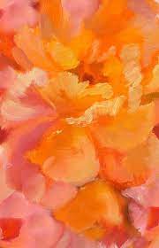 Rose By Theresa Oats Orange Aesthetic Orange Orange Design