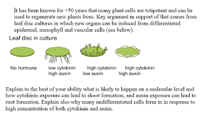 A cell which has not yet become specialised. It Has Been Known For 50 Years That Many Plant Cells Chegg Com