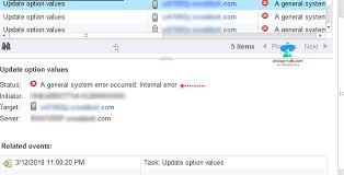 Resolved Syslog Error Call Optionmanager Updatevalues For Object Ha Adv Options On Esxi Failed Vgeek Tales From Real It System Administration Environment