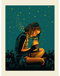 Summer Glowbugs 11 X 14 Dave Matthews Band Posters Archives Methane Studios Art Poster Art Dave Matthews Band Posters