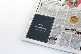 Your easier way to design. Newspaper Mockup Psd Creative Photoshop Templates Creative Market