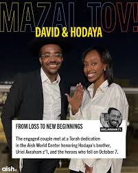 From loss to love: A powerful story of resilience and new beginnings. At a  Torah dedication event