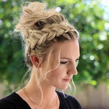 Stitch braids attention to detail when creating stitch braids is everything. 103 Stunning And Easy To Do Braided Updo For All Occasions
