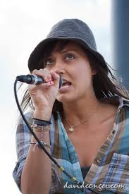 Meg and Dia at Warped Tour 2009