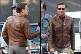 Once Upon A Time In Hollywood Leonardo Dicaprio Jacket Leonardo Dicaprio Hollywood In Hollywood