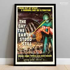 The Day the Earth Stood Still 1951 Science Fiction Movie Poster – Mystery  Supply Co.