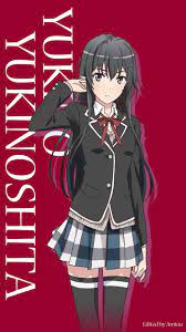Yukino Yukinoshita Gadis Animasi Animasi Karakter Animasi