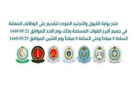بوابة القبول الموحد للقوات المسلحة. Ø§Ù„ØªØ¬Ù†ÙŠØ¯ Ø§Ù„Ù…ÙˆØ­Ø¯ ÙˆØ²Ø§Ø±Ø© Ø§Ù„Ø¯ÙØ§Ø¹