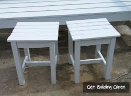 Ana White End Tables Diy Projects Diy Patio Table Stool Woodworking Plans Accent Tables Diy