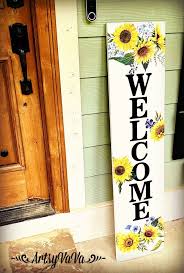 Free Free Sunflower Welcome Sign Svg SVG PNG EPS DXF File