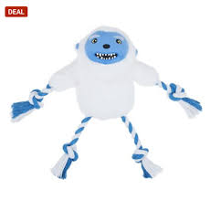 Some last just a few minutes before they're in shreds. Say Yeti To This Bigfoot Dog Rope Toy Goodnewsforpets