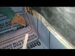 How To Install Shower Pan Liner Part 2 Liner Installation And Drain Flange Installation Youtube