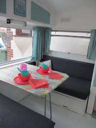 Simple Clean Colours Caravan Decor Retro Caravan Caravan Interior