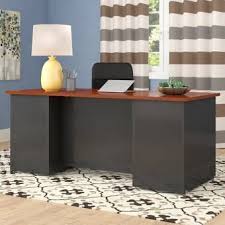 Laurel Foundry Modern Farmhouse Ermont Desk Reviews Wayfair In 2020 L Shaped Executive Desk Executive Desk Desk