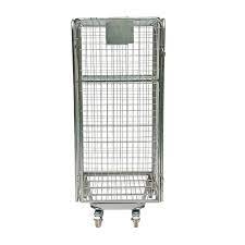 Full Security Roll Container Net-railing Hml Metal Products Wire Mesh Roll Cage Cargo Storage