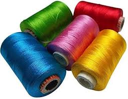 Amazon.com: Goelx Silk Thread Shiny and Soft Thread for Jewelry  Making-Tassel Making- Embroidery. 5 Popular Jewelry Making -Embroidery  Colors Included.