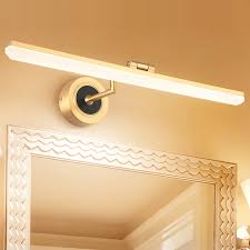 Antique Led Vanity Light Wall Sconce Light Fixture Bath Mirror Front Lamp Brass 4000k Style D10136 On Sale