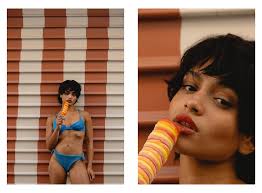 IL FAIT CHAUD À PIGALLE_ Photographer : Alexe Bec @alexebec Talent : Thelma  @thelmaa.pt Full set link: https://www.cake-mag.com/il-fait-chaud-a-pigalle