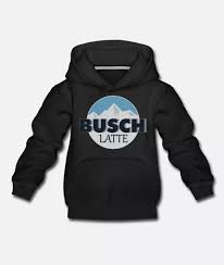 Busch Latte Kids Hoodie Spreadshirt Long Sleeve Shirt Men Hoodies Kids Hoodie