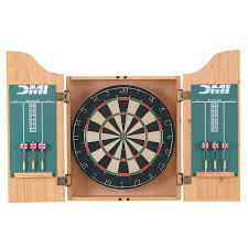 Some lights, like the corona vision, vision 360 and the termote remove all shadows from the board. Darts Bull S Darts Deluxe Wooden Dartboard Cabinet Light Oak Marketzon Dz Com