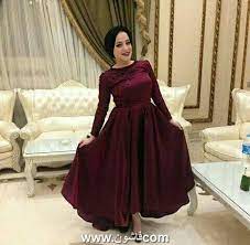 لعشاق اللون النبيتي فساتين سواريه نبيتي تحفة soiree dress tea length bridesmaid dresses fancy dress design