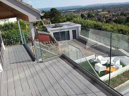 Stylish design and weather resistance. Glass Balustrading
