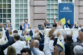 Am morgigen donnerstag soll der doppelhaushalt der stadt frankfurt am main beschlossen werden. Sigmar Gabriel New Chairman Of Atlantik Brucke Atlantik Brucke E V