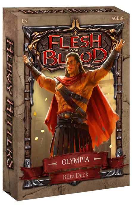FaB TCG: Heavy Hitters Blitz Deck Olympia