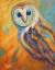 Simple Owl Watercolor