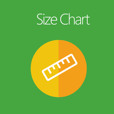 size chart for magento 2