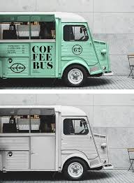 Citroen Food Truck Mockup Mr Mockup Graphic Design Freebies In 2020 Food Truck Design Food Truck Interior Food Truck