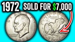 How much is a gold penny and silver penny worth? 1972 Ike Dollar Coins Worth Money Eisenhower Dollar How Much Is It Worth Youtube