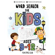 Some of these are just for fun, but a topic can also introduce essential. Buy Word Search For Kids Ages 9 12 Word Search Puzzles For Kids Activity Books Ages 9 12 Grade Level 4 5 6 7 Word Search Books For Kids 9 12 Word Find