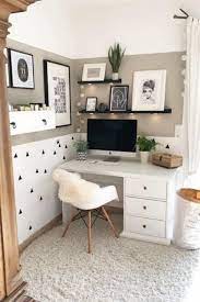 Even if you're crunching numbers all day. Home Office In Bedroom Simple Bedroom Decor Home Office Decor Simple Bedroom