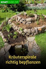 Immer Frische Krauter Krauterspirale Richtig Anlegen Und Bepflanzen Krauterpflanzen Krauterspirale Bepflanzen Bepflanzung