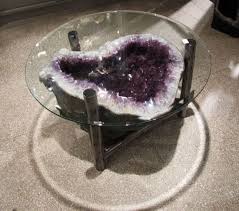 Gifts Decor Enter The Earth Amethyst Geode Table Holy Cow I Want One Crystal Decor Crystals In The Home Crystals