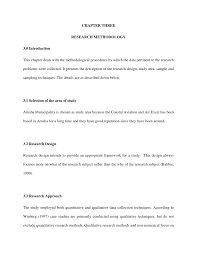 Quantitative research demands focus and precision from the researcher. Pdf Chapter Three Research Methodology 3 0 Introduction