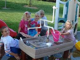 Sometimes Creative Sand Table Into Waterworks Sand Table Waterworks Kids Playing