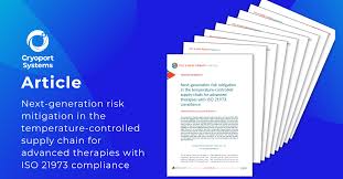 Next-generation risk mitigation in the temperature-controlled supply chain  for advanced therapies with ISO 21973 compliance