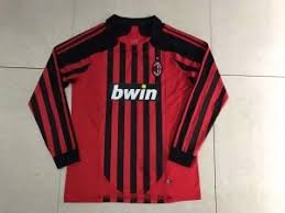 Ac Milan 07 08 Wholesale Home Ls Cheap Soccer Jersey Sale N272 Soccer Shirts Soccer Kits Jersey