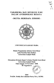 Lampu masjid agung kota gede. Paradigma Dan Revolusi Ilmu Dalam Antropologi Budaya Sketsa