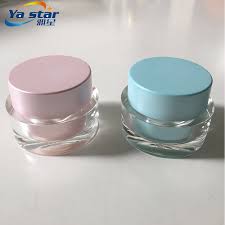China Double Wall Plastic Cream Jar With Pink Lid Photos Pictures Made In China Com